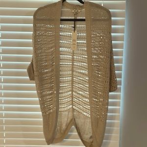 Cocoon style cardigan sweater